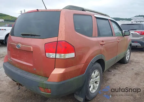 2009 Kia Borrego Lx V6 z USA, uszkodzony, nr VIN KNDJH741X95022239